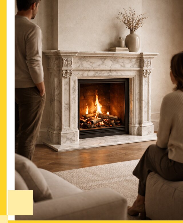 Мраморные камины под ключ в Дзержинске от 254175 р. | ЭриданДзр