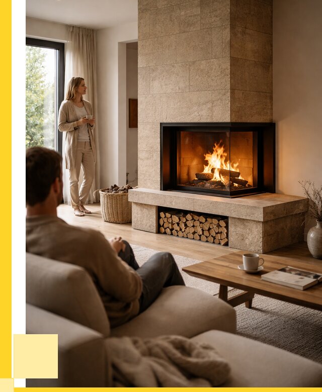 Угловые камины из кирпича установка в Дзержинске от 152505 р. ЭриданДзр