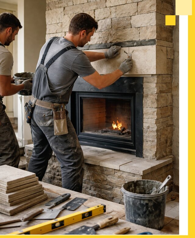 Проектирование и установка открытых каминов в Дзержинске