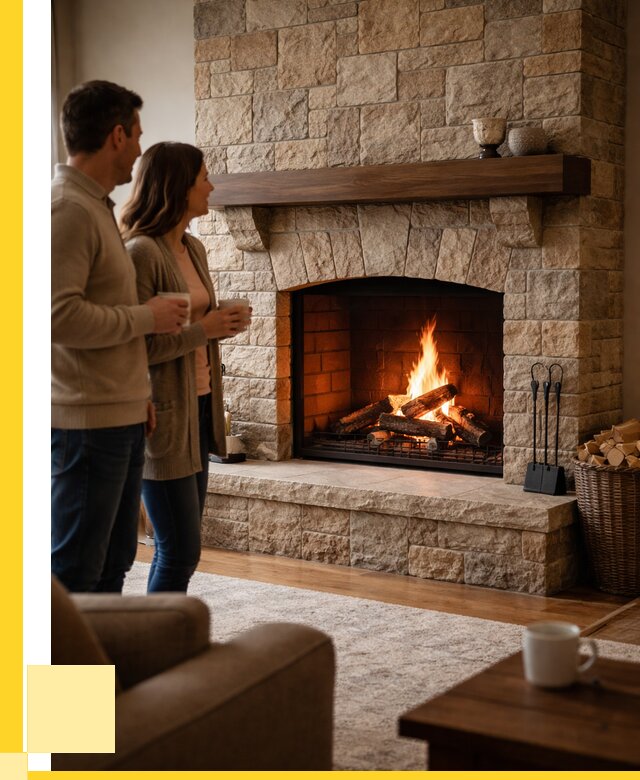 Каменные камины на заказ в Дзержинске от 183006 р. | ЭриданДзр