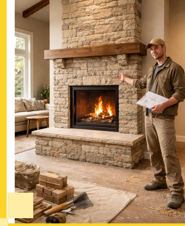 Камины под ключ в Дзержинске от 183006 р. | ЭриданДзр — установка