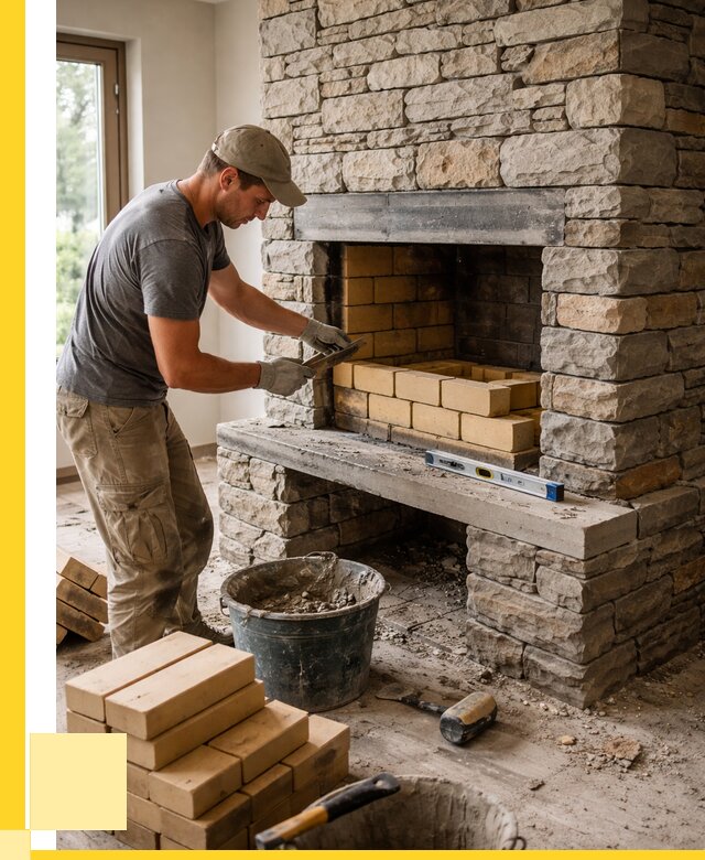 Кладка каминов и камина в Дзержинске от 25418 р. ЭриданДзр