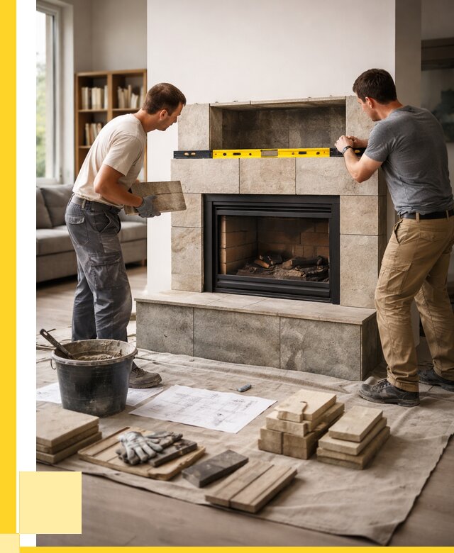 Монтаж каминов и установка в Дзержинске от 45752 р. | ЭриданДзр