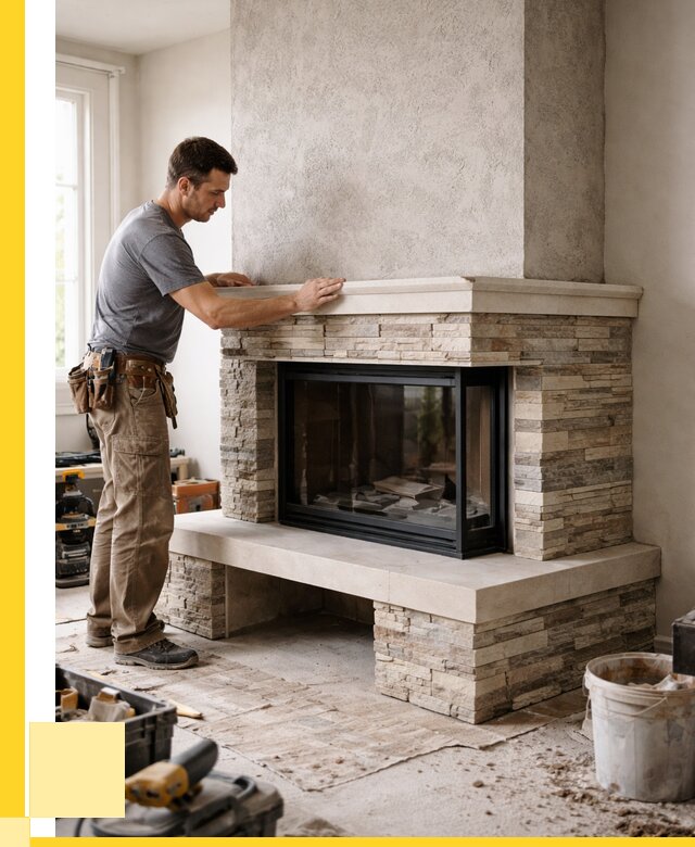 Изготовление каминов под ключ в Дзержинске от 152505 р. | ЭриданДзр