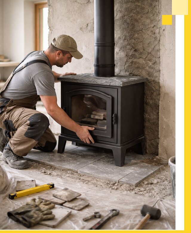 Профессиональный монтаж печей и каминов в Дзержинске под ключ