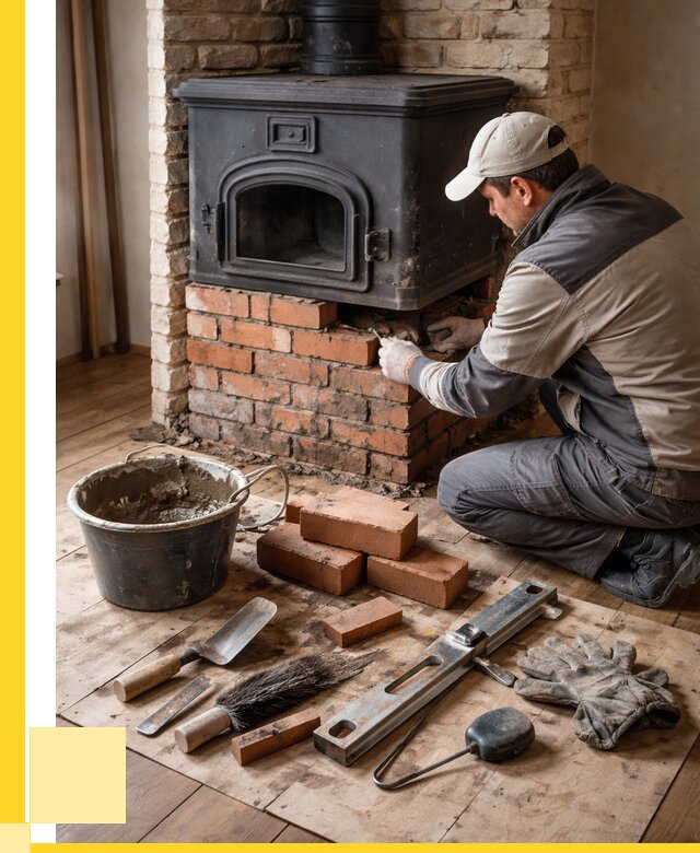Ремонт печей в Дзержинске от 12200 р., услуги печника ЭриданДзр