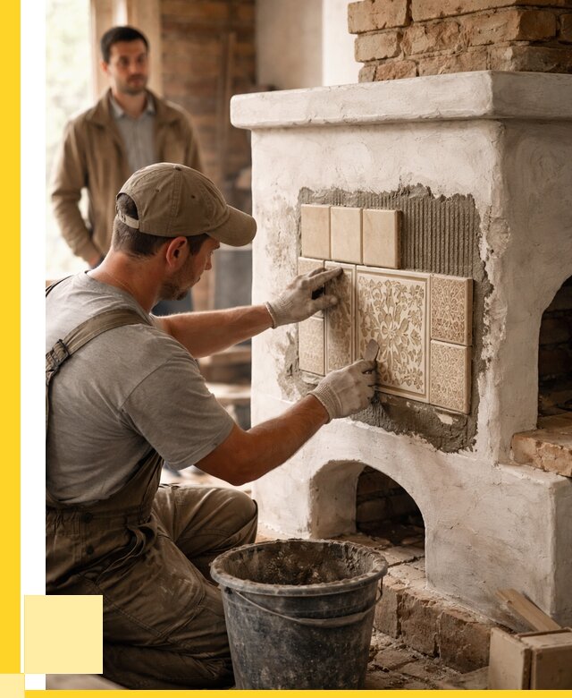 Отделка печей и банных печей в Дзержинске от 35585 р. | ЭриданДзр