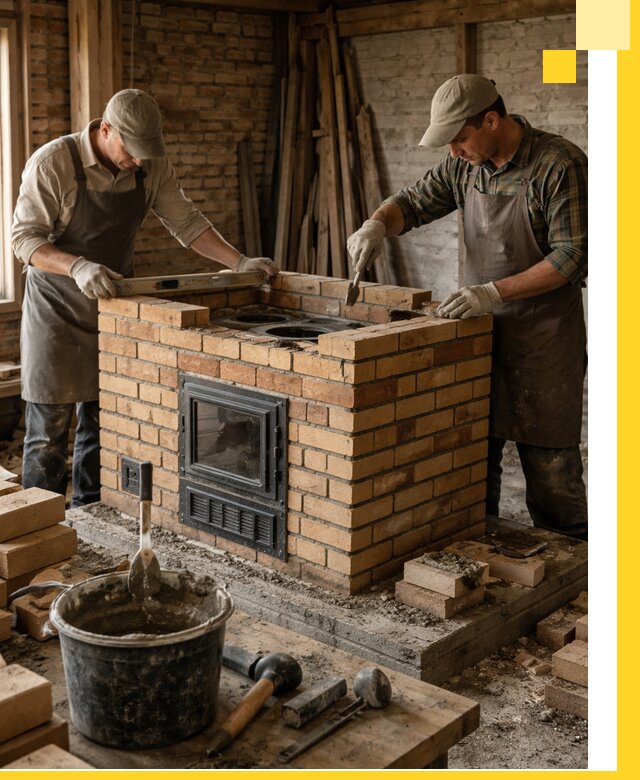 Изготовление и установка варочных печей под ключ в Дзержинске