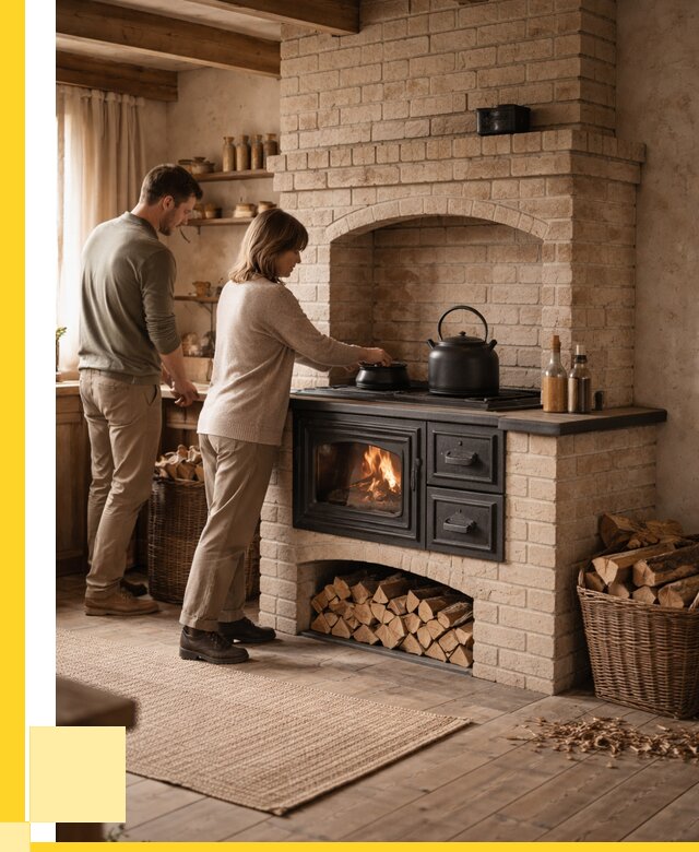 Печи с плитой в Дзержинске от 45752 р. | ЭриданДзр — кирпичная печь