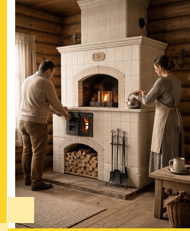 Русские печи в Дзержинске: установка от 152505 р. ЭриданДзр