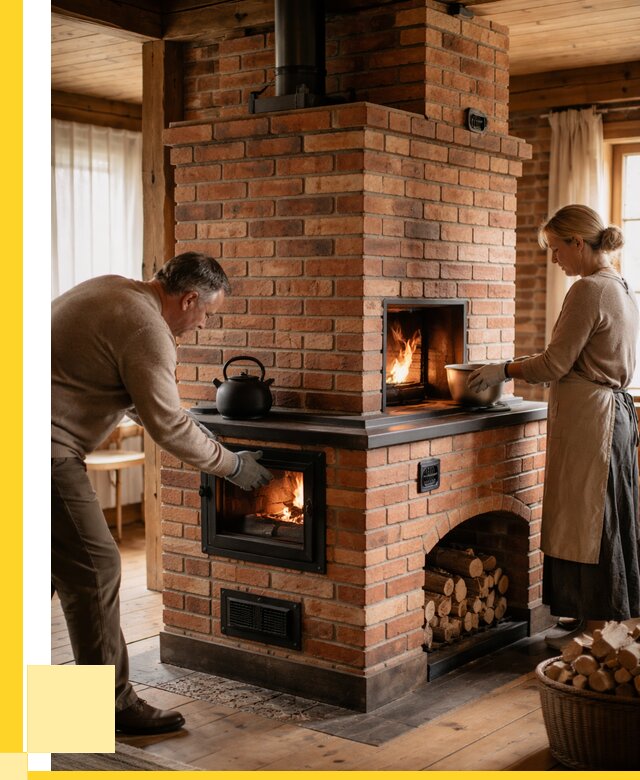 Печи для загородного дома под ключ в Дзержинске от 81336 р. | ЭриданДзр