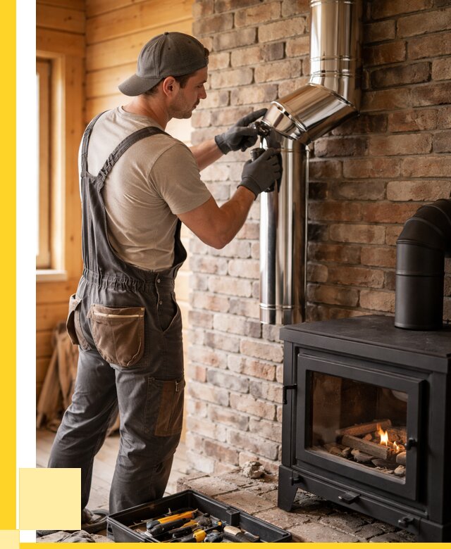 Монтаж дымоходов для печей в Дзержинске от 7625 р. | ЭриданДзр