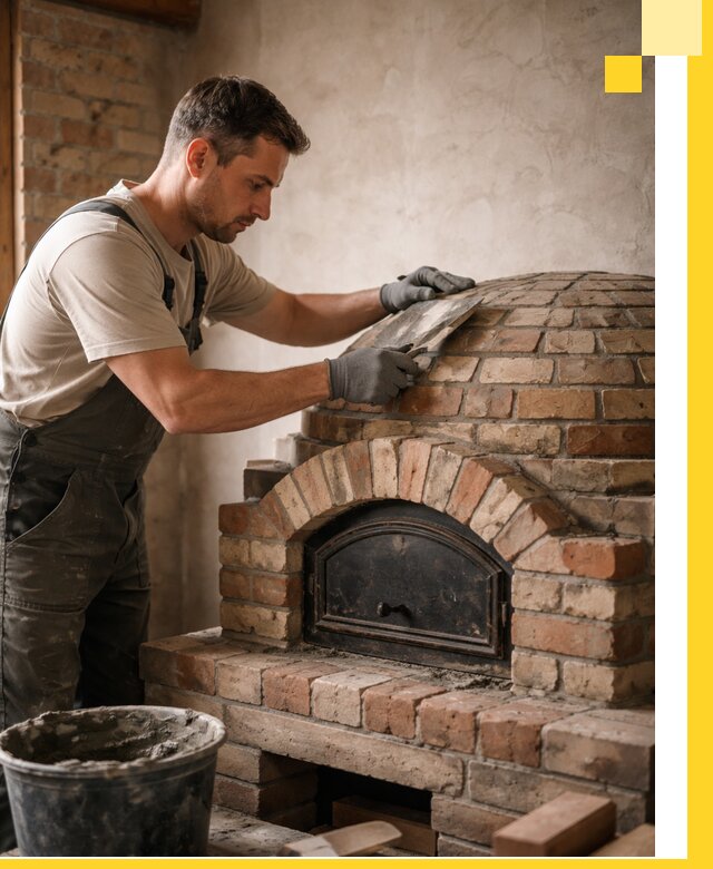 Изготовление и монтаж помпейских печей на заказ в Дзержинске