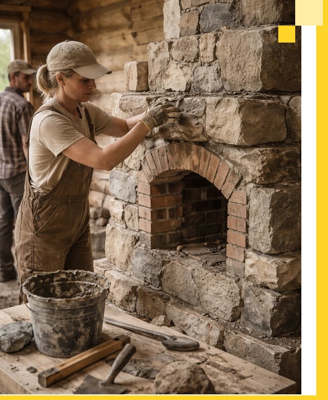 Каменные печи на заказ и монтаж в Дзержинске, долговечные решения