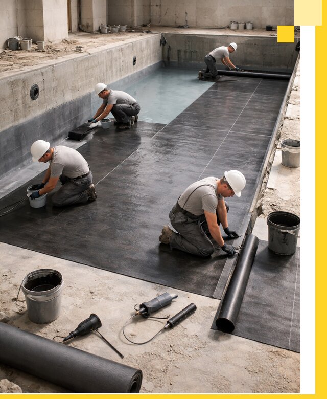 Профессиональная гидроизоляция бассейнов и чаш в Дзержинске под ключ