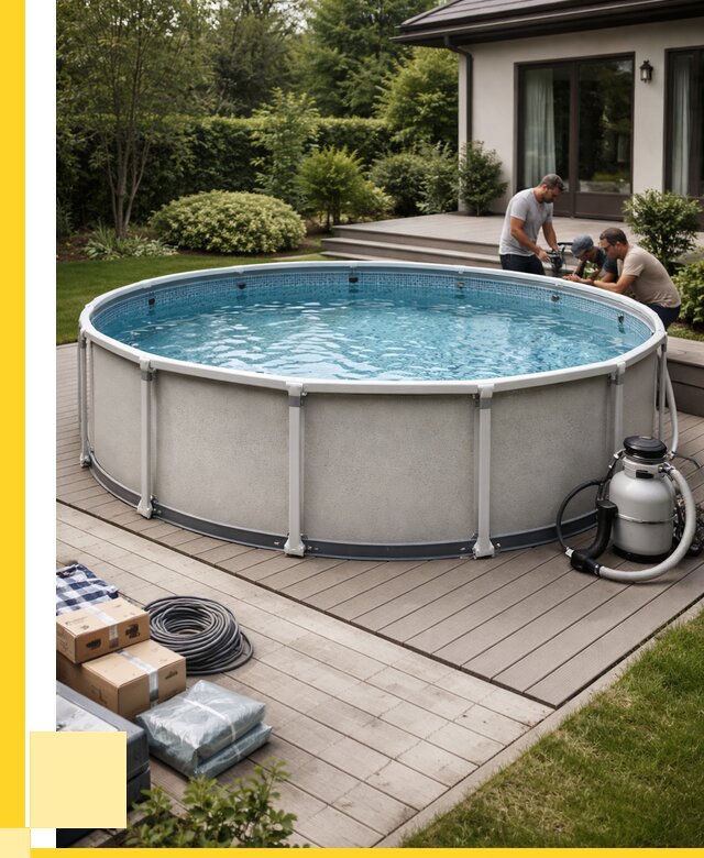 Купить каркасные бассейны в Дзержинске от 45752 р. | ЭриданДзр