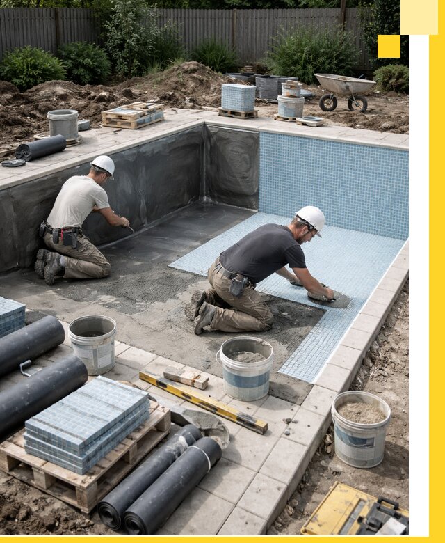 Проектирование и строительство стационарных бассейнов в Дзержинске