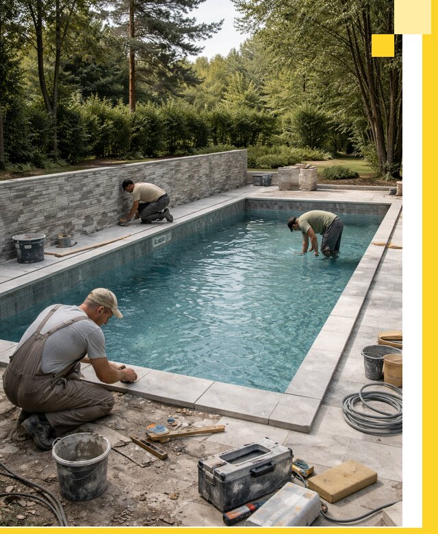 Проектирование и строительство частных бассейнов в Дзержинске