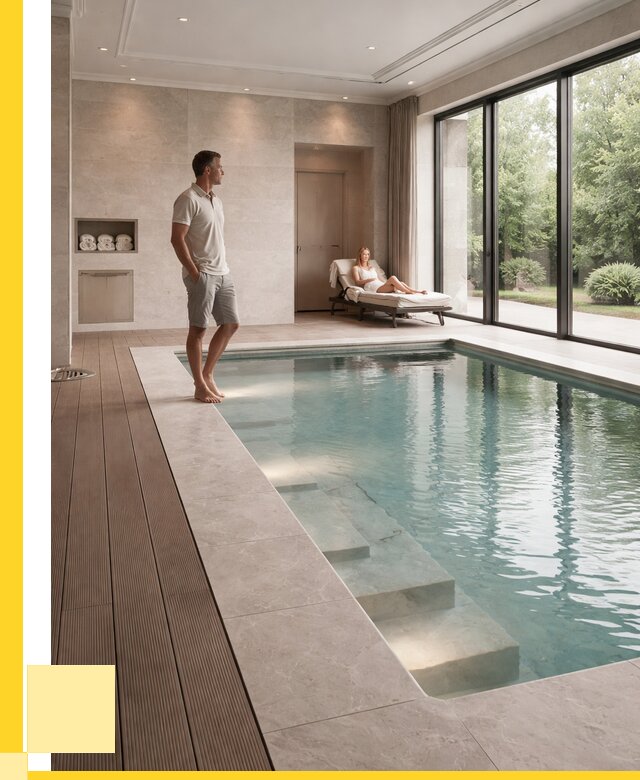 Бассейны в коттедже под ключ в Дзержинске от 1220040 р. | ЭриданДзр