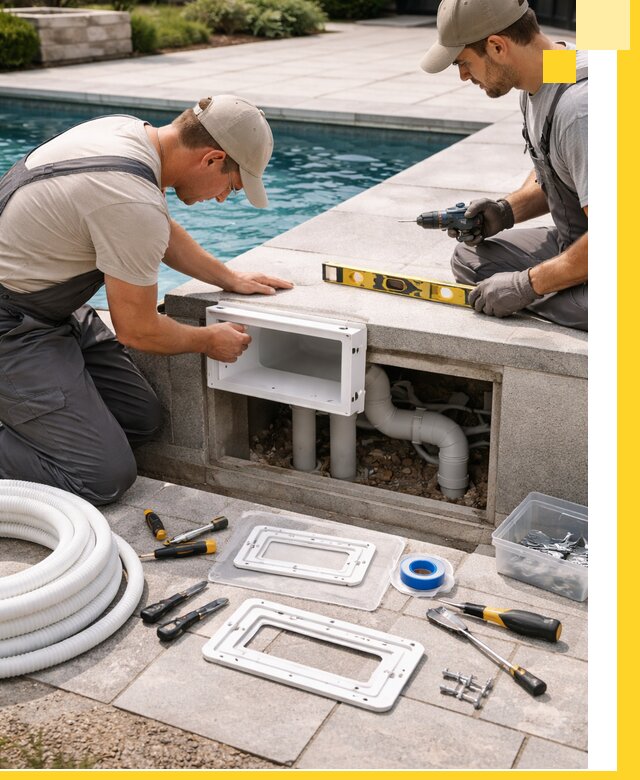 Поставка и установка скиммеров для бассейнов в Дзержинске