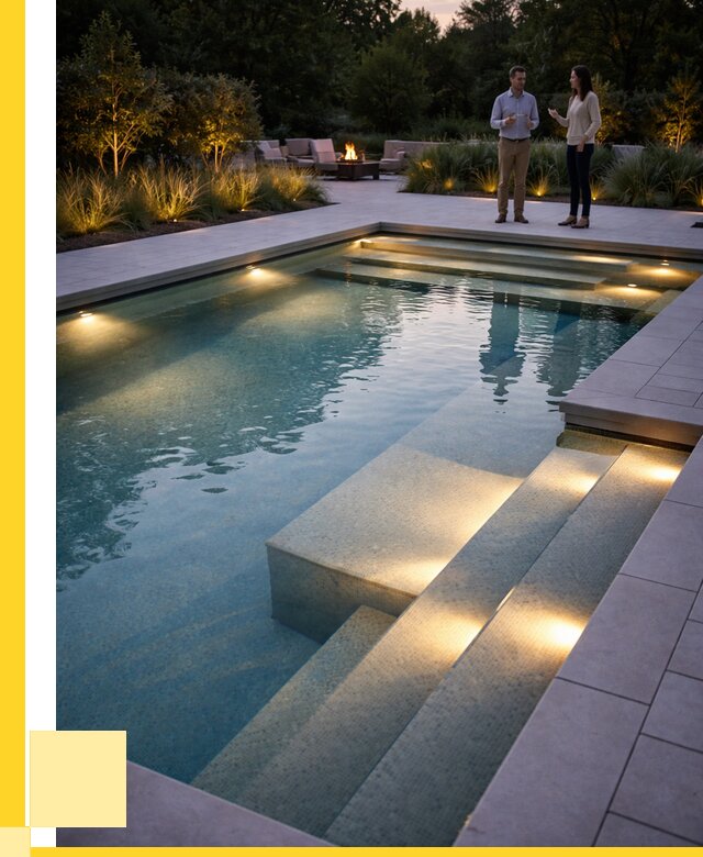 Освещение бассейнов в Дзержинске под ключ от 25418 р. | ЭриданДзр