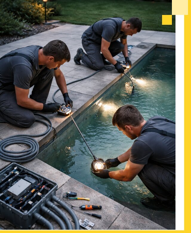 Профессиональное освещение бассейнов в Дзержинске: дизайн и монтаж