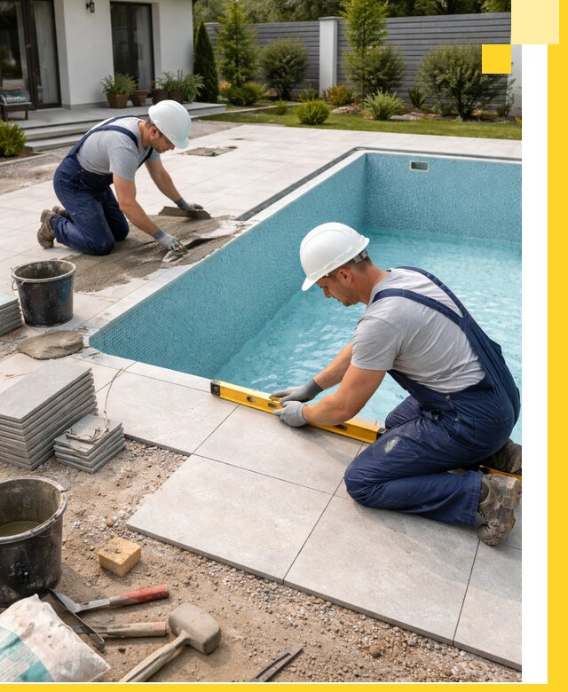 Строительство и монтаж плавательных бассейнов под ключ в Дзержинске