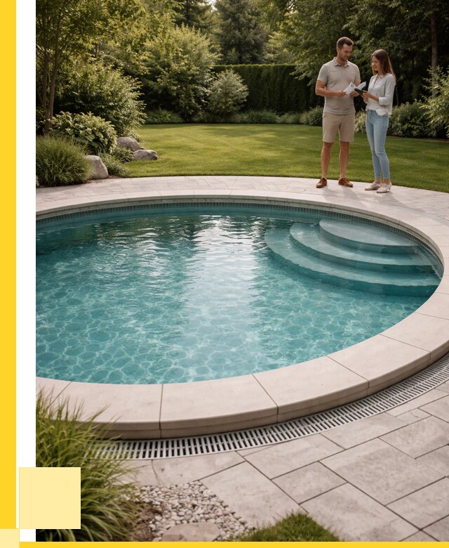 Круглые каркасные бассейны купить в Дзержинске от 254175 р. | ЭриданДзр