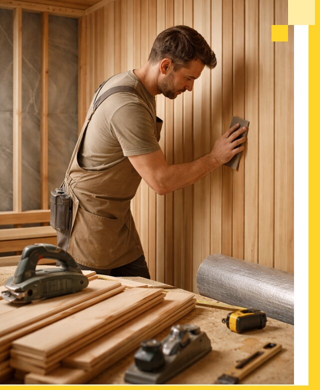 Профессиональная отделка саун и парных под ключ в Дзержинске