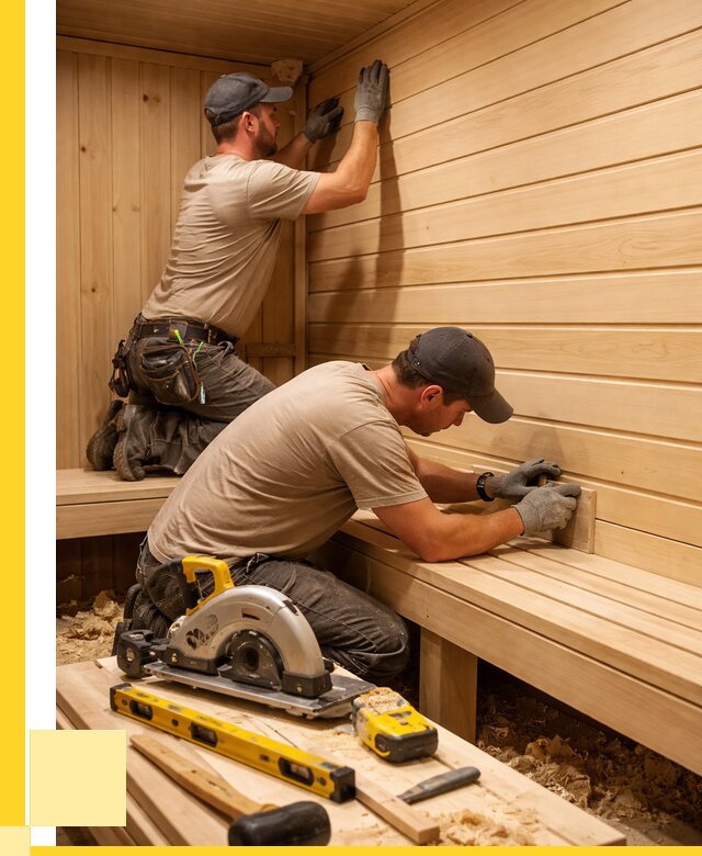 Обшивка саун вагонкой в Дзержинске от 2542 р. | ЭриданДзр