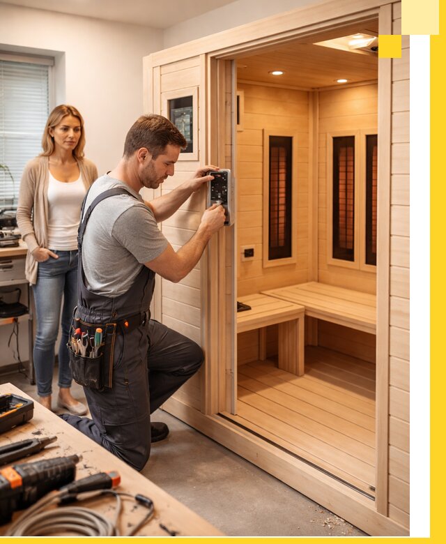 Инфракрасные сауны под ключ в Дзержинске продажа и установка