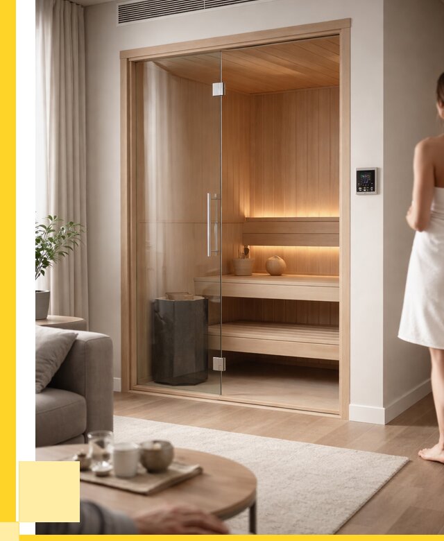 Сауна в квартире под ключ в Дзержинске от 122004 р. ЭриданДзр