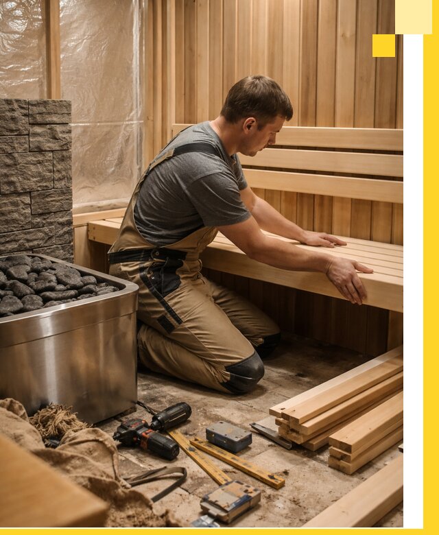 Сауны для дома под ключ с проектированием и монтажом в Дзержинске