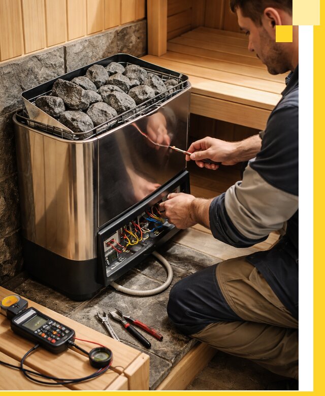 Продажа и установка электрокаменок для саун в Дзержинске