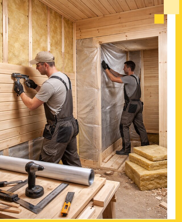 Бани под ключ в Дзержинске с проектом и полным монтажом