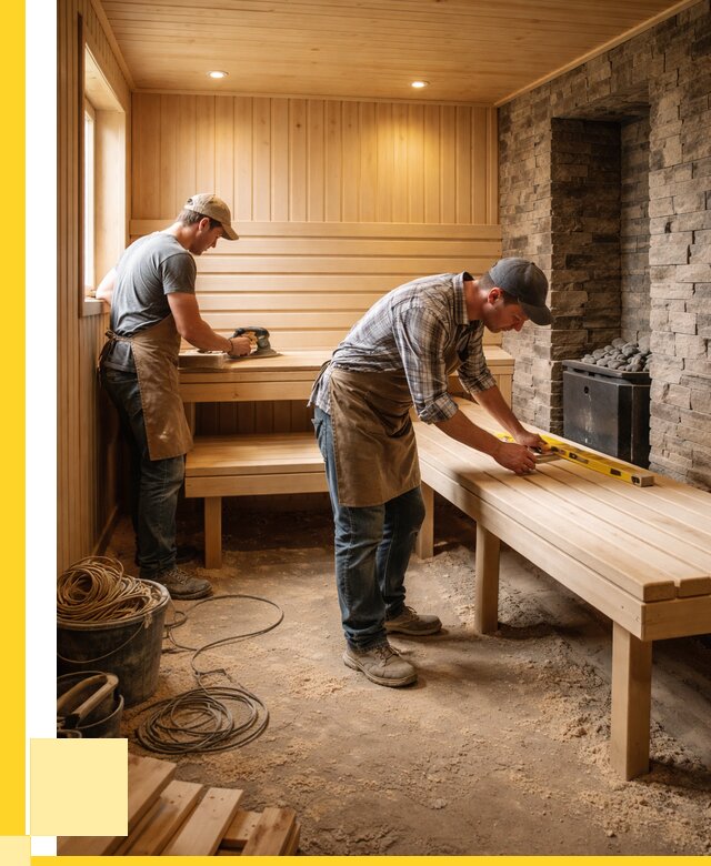 Отделка бани в Дзержинске: внутренняя отделка от 3050 р. | ЭриданДзр