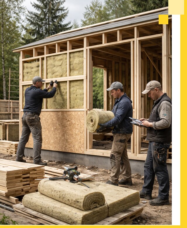 Проектирование и строительство каркасных бань в Дзержинске под ключ