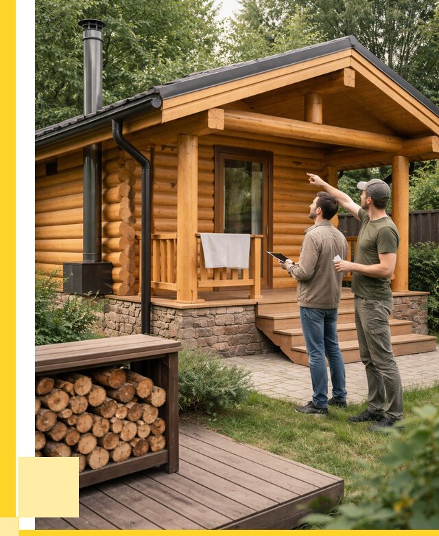 Бани для дачи под ключ в Дзержинске от 254175 р. | ЭриданДзр