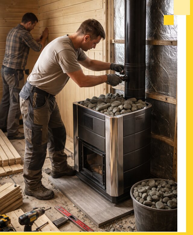 Проектирование и строительство парилок для бани в Дзержинске под ключ