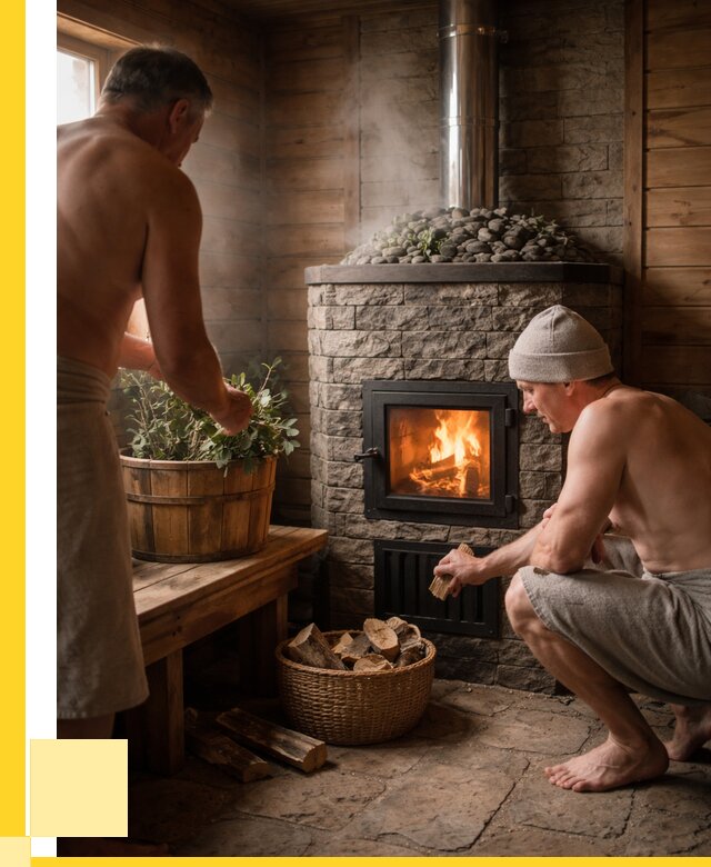 Банные печи под ключ в Дзержинске от 45752 р. | ЭриданДзр кирпичная