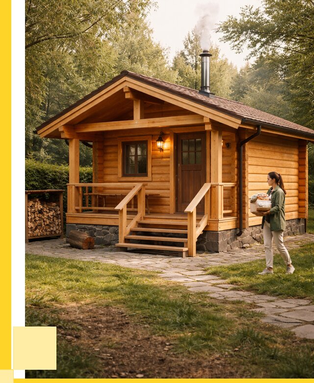 Купить баню под ключ в Дзержинске от 660855 р. | ЭриданДзр