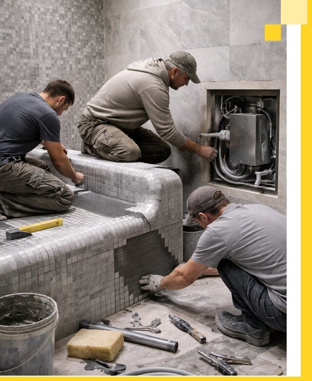 Проекты хамамов под ключ в Дзержинске и дизайн и строительство