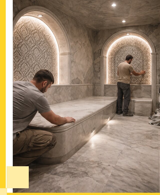 Турецкие бани под ключ в Дзержинске от 254175 р. | ЭриданДзр