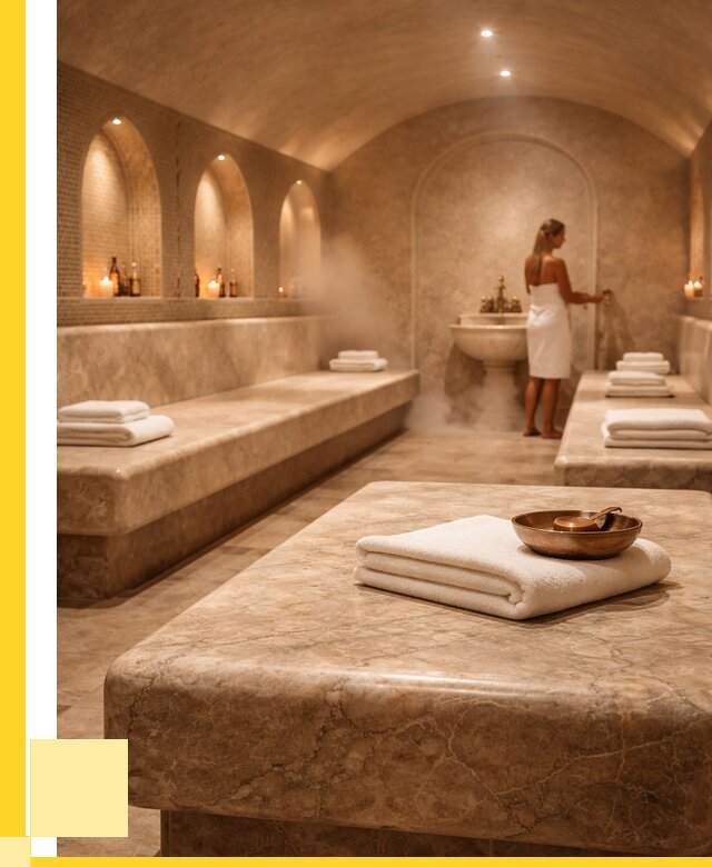 Лежаки для хамама в Дзержинске под ключ от 35585 р. | ЭриданДзр