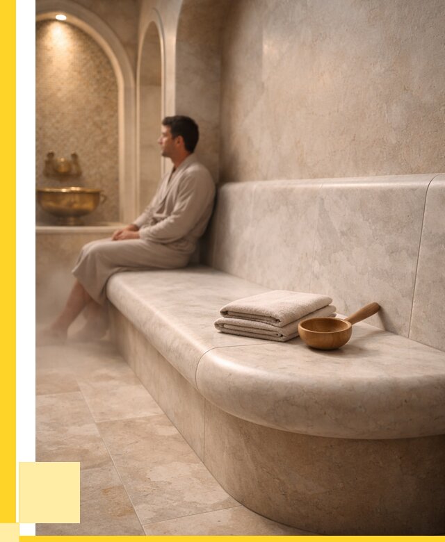 Сиденья для хамама в Дзержинске под ключ от 12200 р. | ЭриданДзр