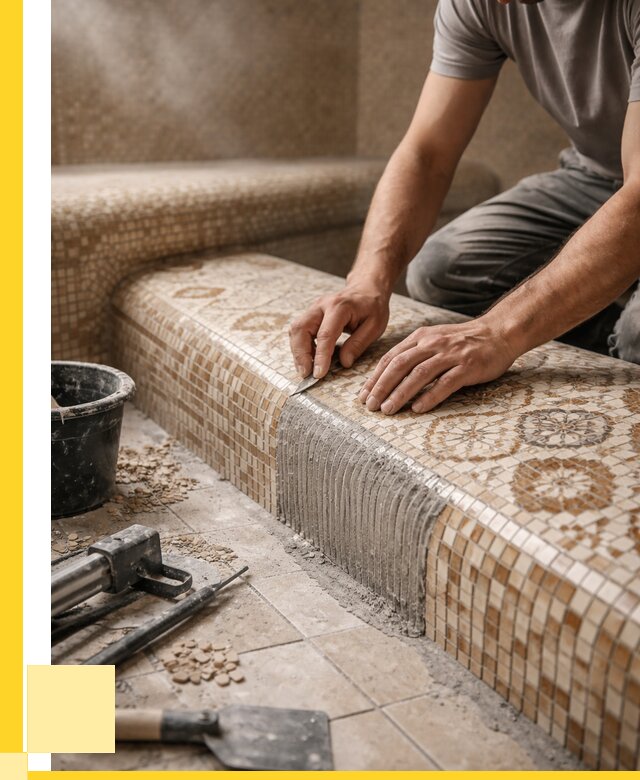 Плитка для хамама под ключ в Дзержинске от 3558 р. | ЭриданДзр