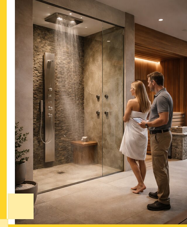 Купить душ впечатлений для дома в Дзержинске от 86420 р. | ЭриданДзр